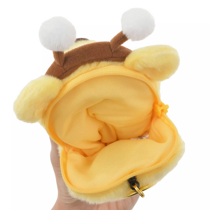 Disney｜2024 HONEY DAY Winnie the Pooh Passcase蜜蜂维尼大脸伸缩收纳包/零钱包｜約縦17×横11.5×厚み8cm