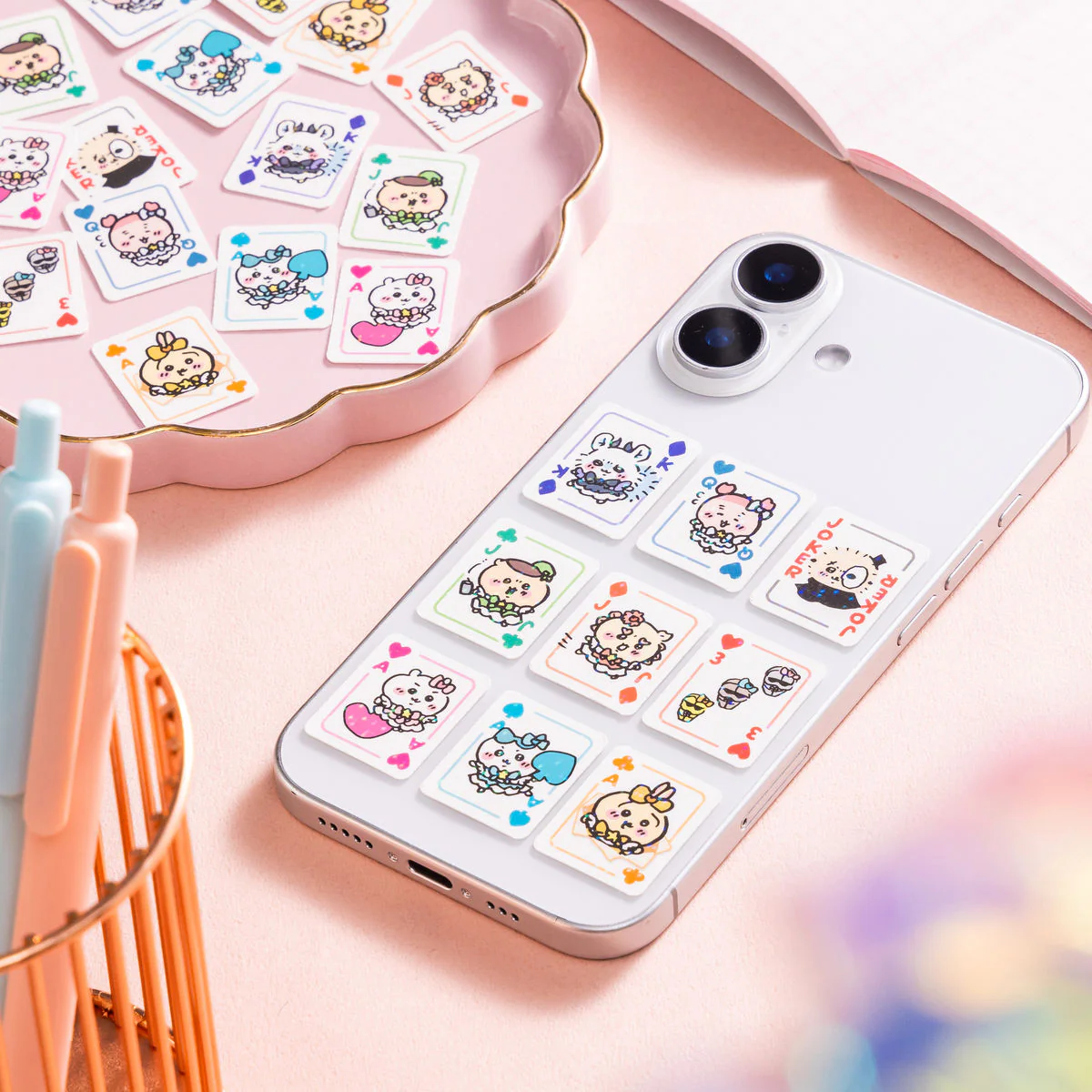 chiikawa｜Magical Chiikawa Trump Card Sparkling Flake Sticker｜27 Sheets