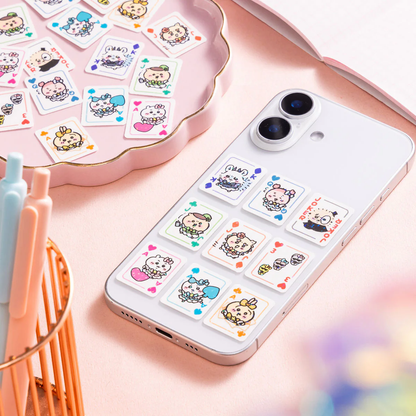 chiikawa｜Magical Chiikawa Trump Card Sparkling Flake Sticker｜27 Sheets