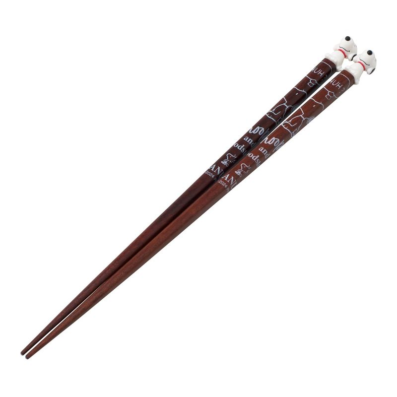 Snoopy｜Lacquered Chopsticks with Mascot｜21cm