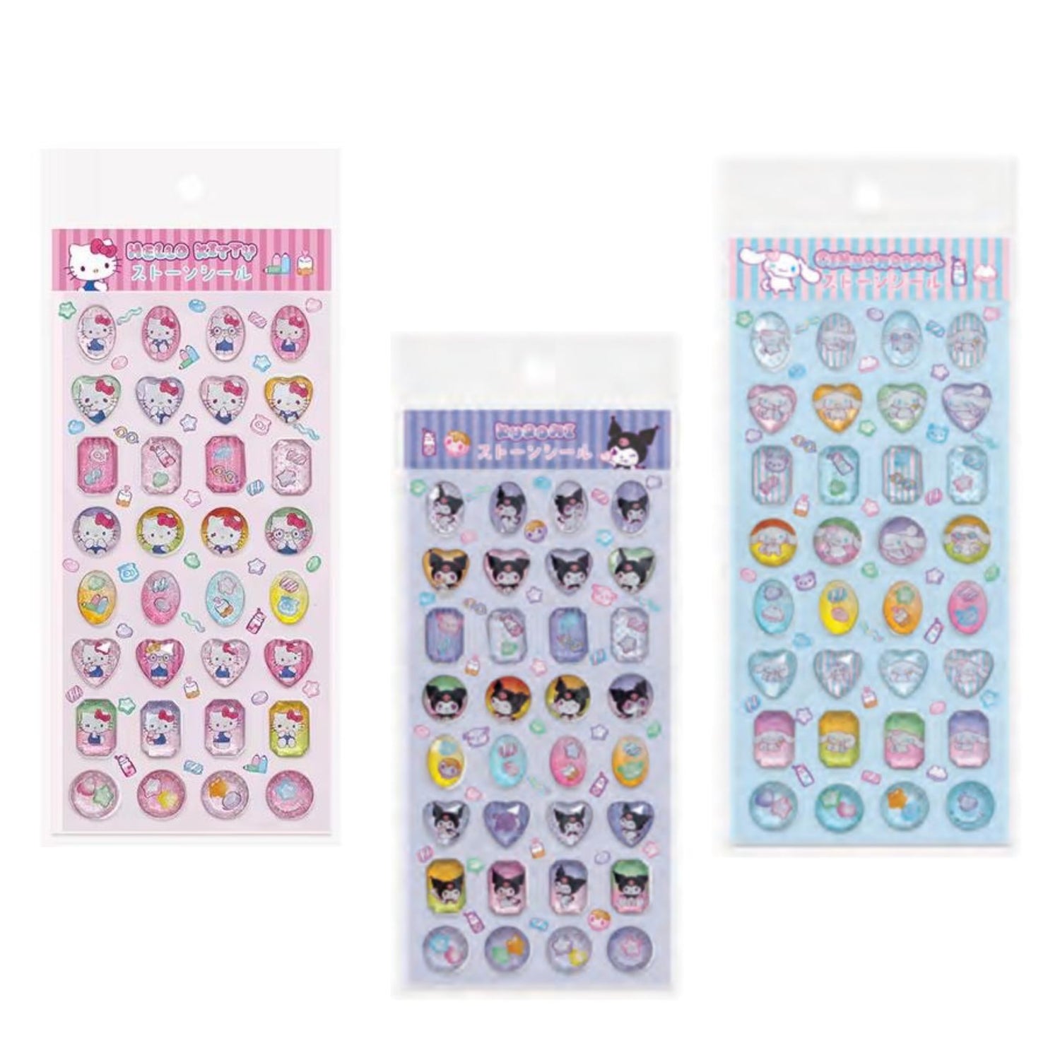 Sanrio｜Characters Stone Stickers