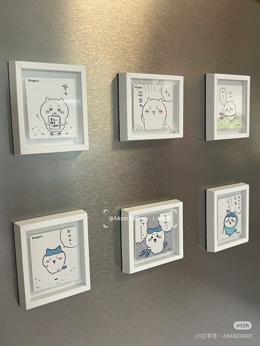 Chiikawa 吉伊卡哇｜相框冰箱贴盲盒/全12种｜1枚入