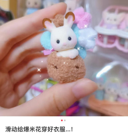 【limit 1】SylvanianFamilies｜Little Baby Popcorns Rabbit Mouse Fox
