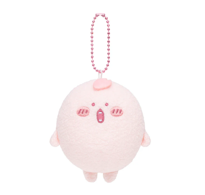 Nagano｜Characters Cherry Blossom Pink Mascot Holder /Plush Keychain｜H110×W85×D50mm approx.