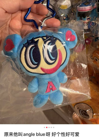 Angel Blue｜Carabiner Mascot Holder /Plush Keychain｜100mm approx.