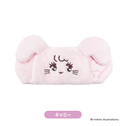mikko illustrations｜Fluffy Hair Band｜ H105xW148xD45mm approx.
