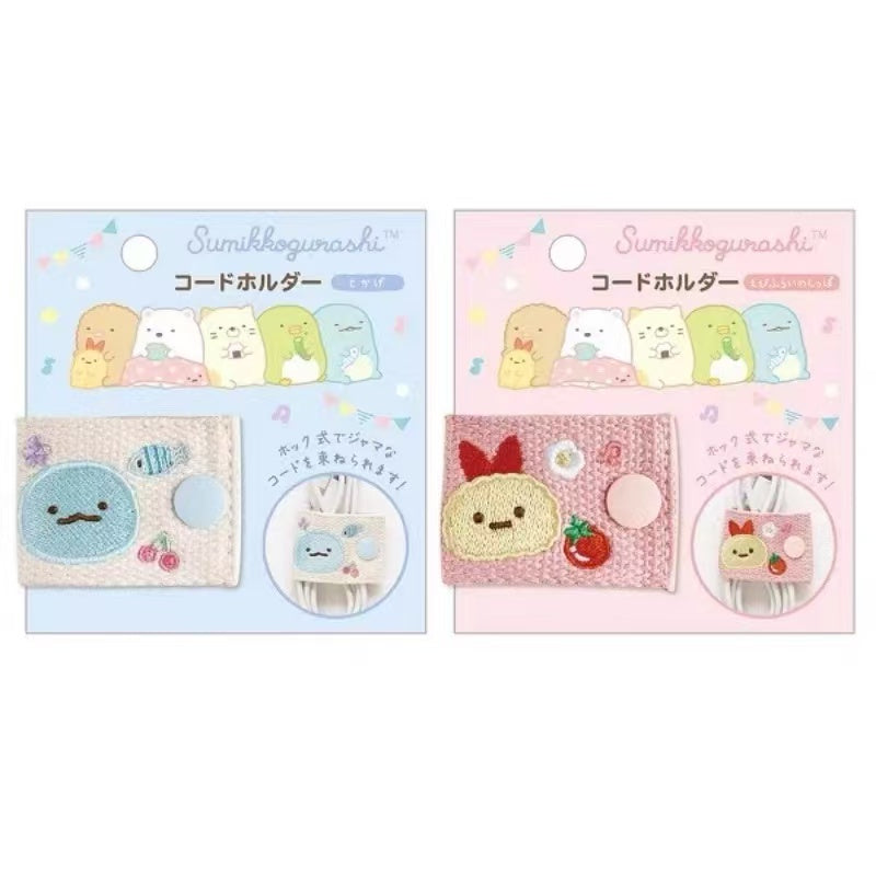 Sumikko gurashi｜Embroidered Cord Holder｜40×105mm approx.