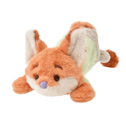 Disney迪士尼｜Fluffy Plush Pen Case - Zootopia / Nick Wilde疯狂动物城巨好摸/趴趴大容量笔袋/收纳袋｜約11×17×30cm