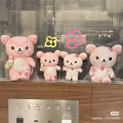 Rilakkuma｜Sakura Collectible Cherry Blossom Sitting Plush Dolls/Plush Toy｜160×150×90mm approx.✔️