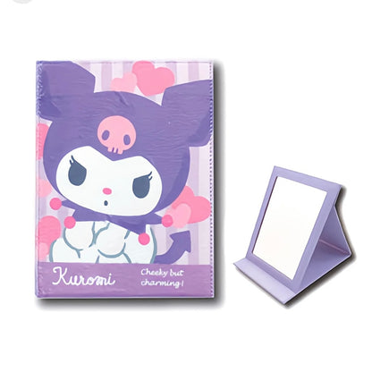 Sanrio｜表面软软/可折叠桌面镜/化妆镜｜约H20 x W15cm