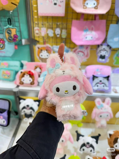 Sanrio｜Cheers Banzai Series Anteater Mascot Holder /Plush Keychain｜115×85×72mm approx.