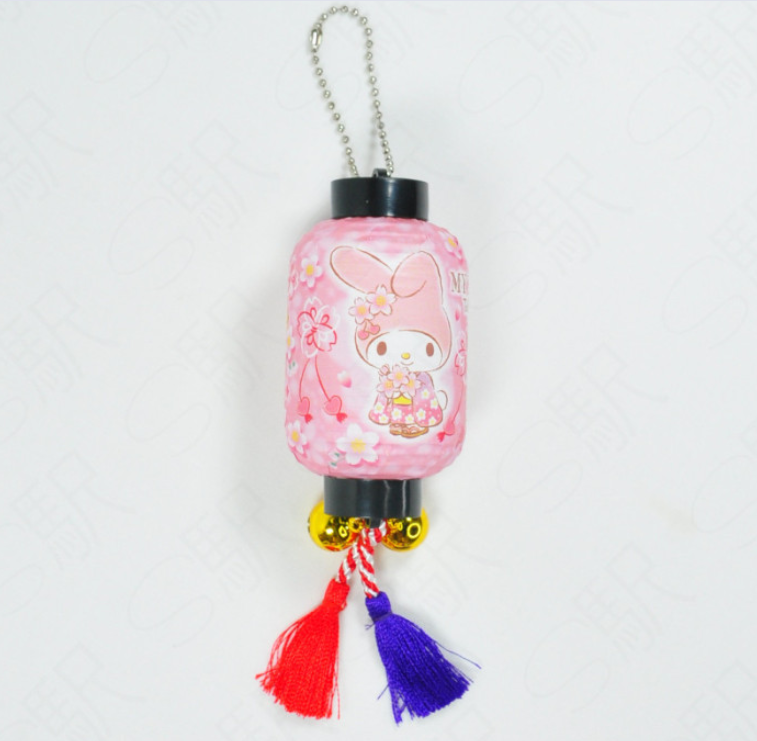 Sanrio｜Lantern-Shaped Manget Keyring复古京都磁吸灯笼冰箱贴挂件｜高约7cm