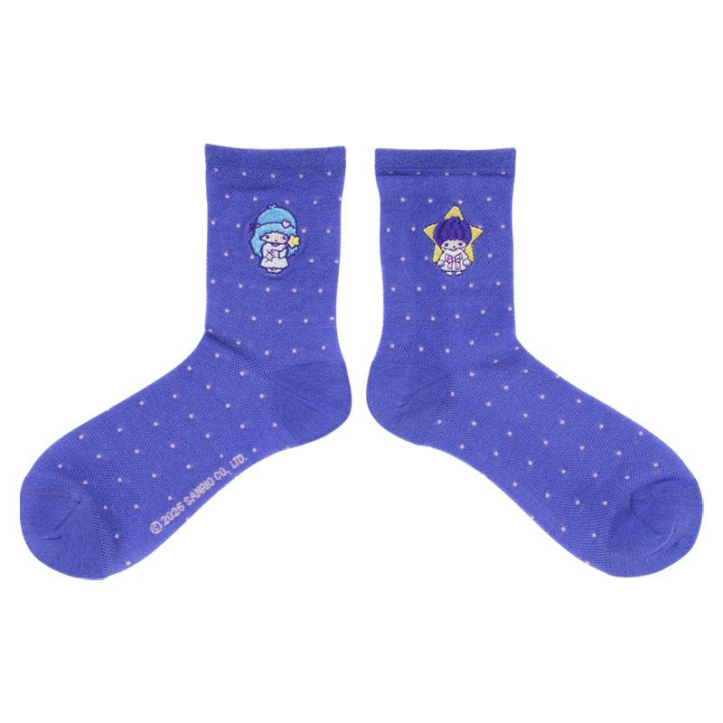 Sanrio｜Embroidery Retro Nostalgia Crew Socks｜23-25cm approx.