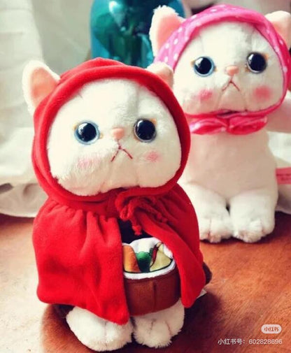 choo choo cat｜White cat Plush Dolls/Plush Toy-S｜H18cm approx.
