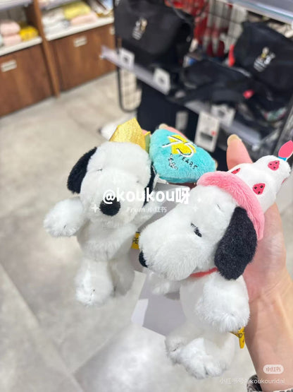 Snoopy｜Peanuts 75th Anniversary Mascot Holder /Plush Keychain｜H18 x W8 x D8cm approx.