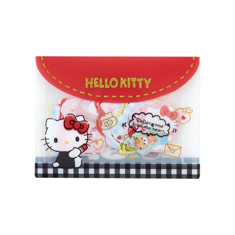 Sanrio｜Flake Sticker &amp; Case Set｜40piece