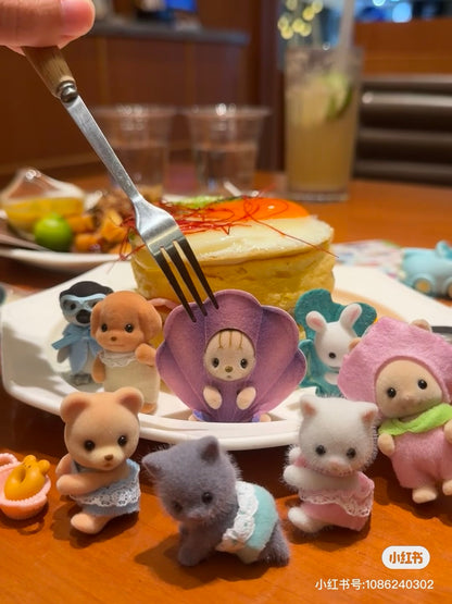 【limit 1】SylvanianFamilies｜ Baby Dreamy Marine Small Baby White Rabbit Calico Critters mystery bag/mystery packs/blind box/blind bag/all 6 tayes｜1pcs