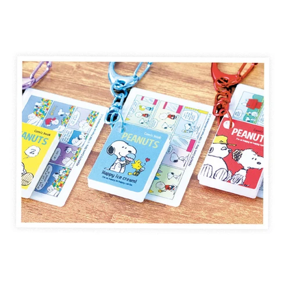 Snoopy｜Peanuts Comic Book Keychain  mystery bag/blind box/All 12 types｜1pcs