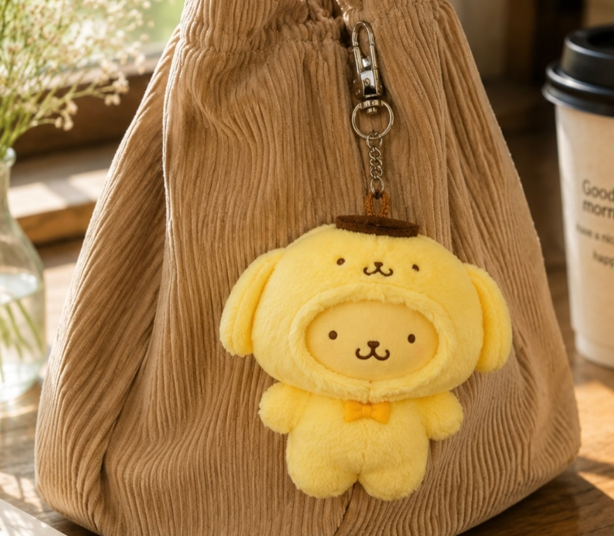 Sanrio｜chibittomo Pompompurin 3Oth ANNIVERSARY Ano Koro no Pompompurin Mascot Charm mystery bag/blind box/All 8 types｜1pc