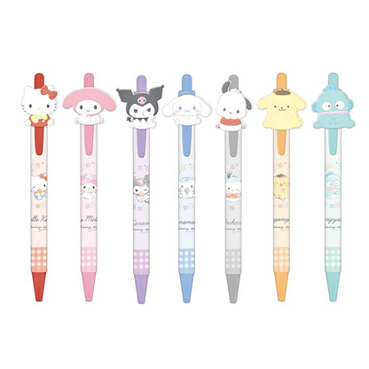 Sanrio｜Character Rubber Mascot Ballpoint Pen｜0.5mm