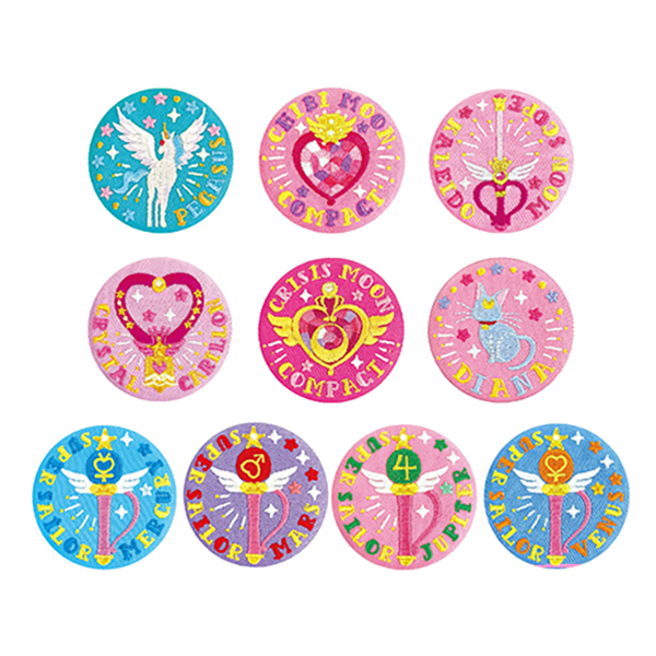 Sailor moon｜Embroidered Pin Badge Vol. 4 mystery bag/blind box/All 10 types｜1pcs