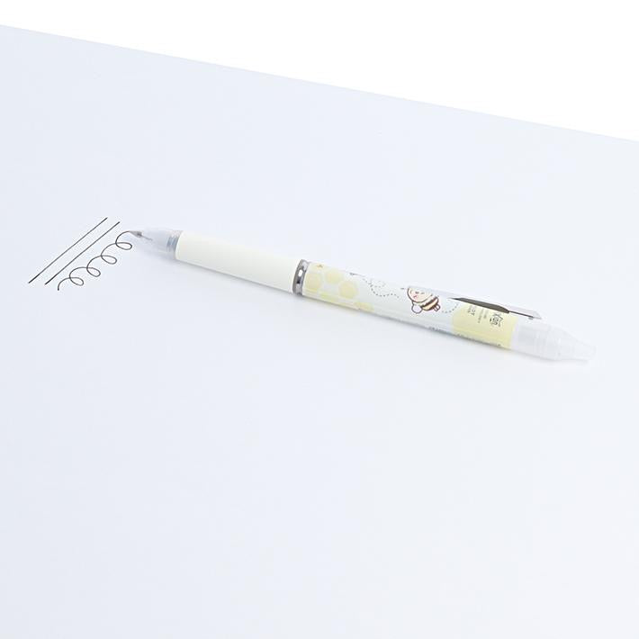 Chiikawa 吉伊卡哇｜三小只图案能擦的黑色圆珠笔｜0.5mm