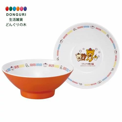 Rilakkuma｜Chinese food Melamine Ramen Bowl｜205×80mm approx.