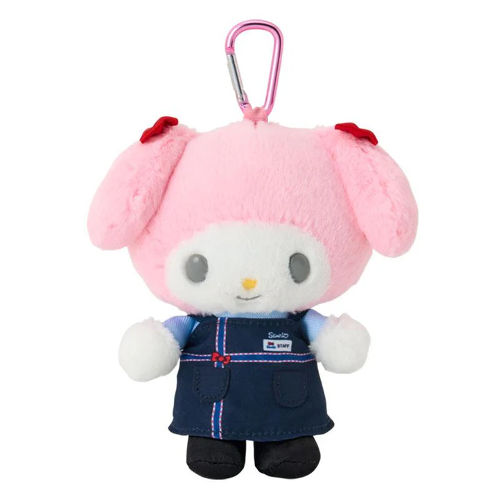 Sanrio｜Mini Sanrio Celebrating Shop 55th Anniversary Mascot Holder /Plush Keychain｜11×6×15.5cm approx.