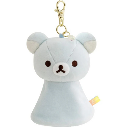 Rilakkuma｜Rainy Day to Sunny Plush Reel Key Cover｜130×95×50mm approx.✔️