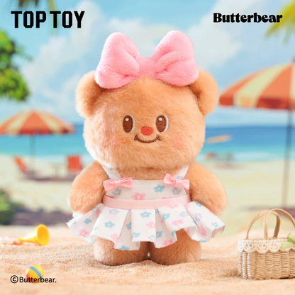 TOPTOY Butterbear Versatile Wardrobe Plush Keychain Series Blind Box
