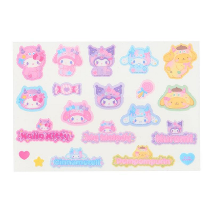 Sanrio｜Colorful Pop Monster Stickers｜30 piece