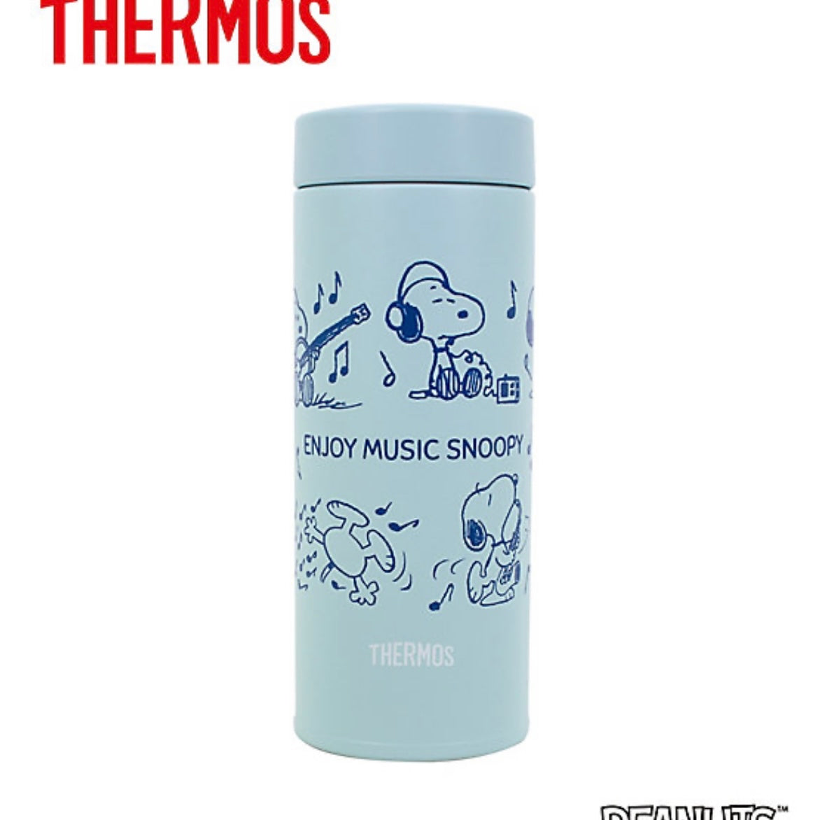 Thermos｜Snoopy史努比2023新款拧盖形限定保温杯｜350ml