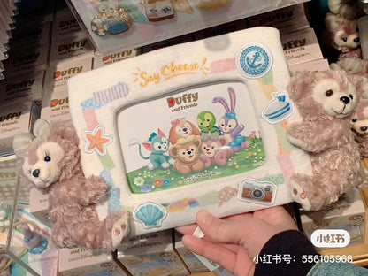 Disney｜Say cheese达菲雪莉玫毛绒布艺相框