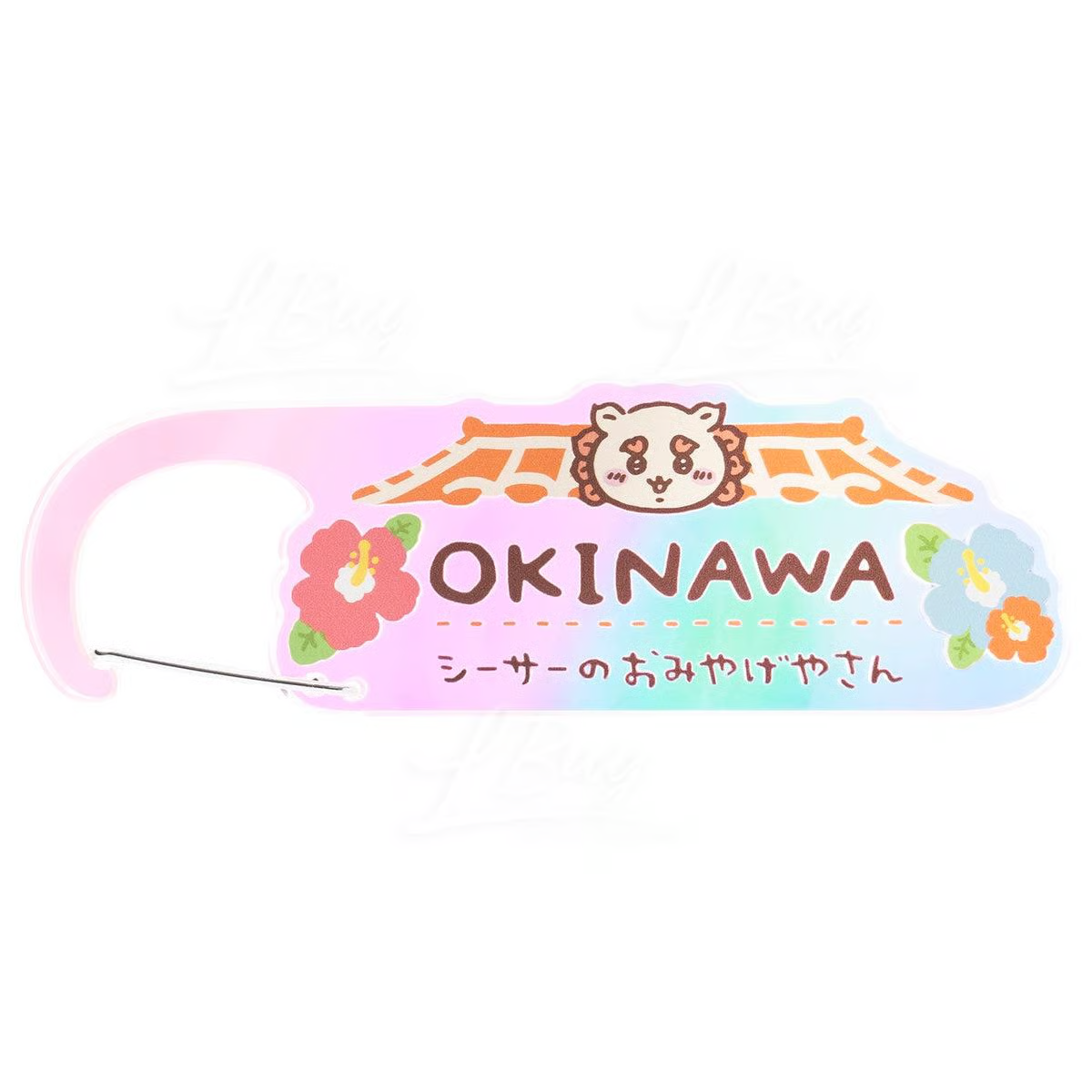 Chiikawa｜Acrylic Carabiner - Shisa Souvenir Shop Okinawa｜42×132mm approx.