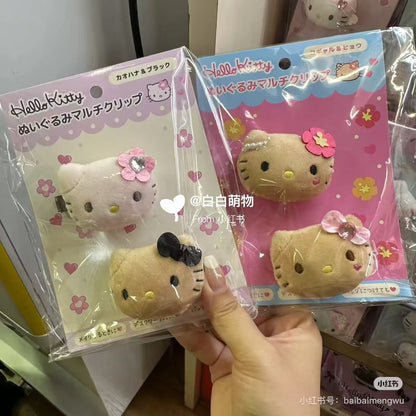 Hello kitty｜Lolita Plush Multipurpose Clip Set｜H48 x W80 x D20mm approx.