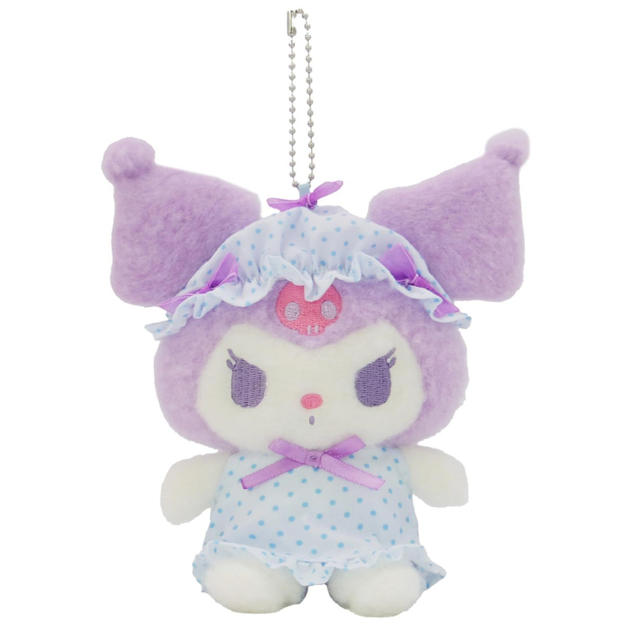 Sanrio｜Nightcap Ribbon Mascot Holder /Plush Keychain｜105×140×75mm approx.