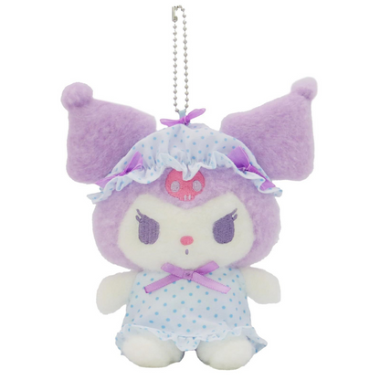 Sanrio｜Nightcap Ribbon Mascot Holder /Plush Keychain｜105×140×75mm approx.