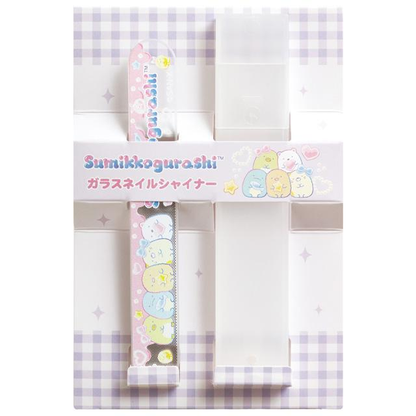 Sanx｜Character Mix Care Item Glass Nail Shiner Heart Ribbon｜ H110 x W70mm approx.