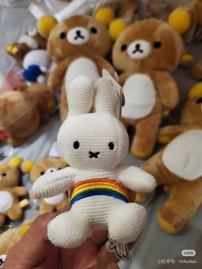 Miffy｜Rainbow Mascot Holder /Plush Keychain｜H10cm approx.
