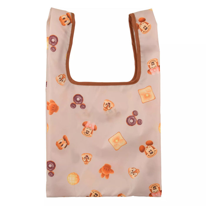 Disney迪士尼｜Mickey’s Bakery米奇烘焙系列可折叠购物袋钥匙扣挂件/复古牛皮纸袋｜购物袋約縦29×横29×厚み0.5(cm)