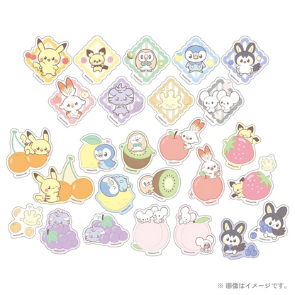 Pikachu｜Die-cut Flake Seal Sticker Pack ｜26 pieces