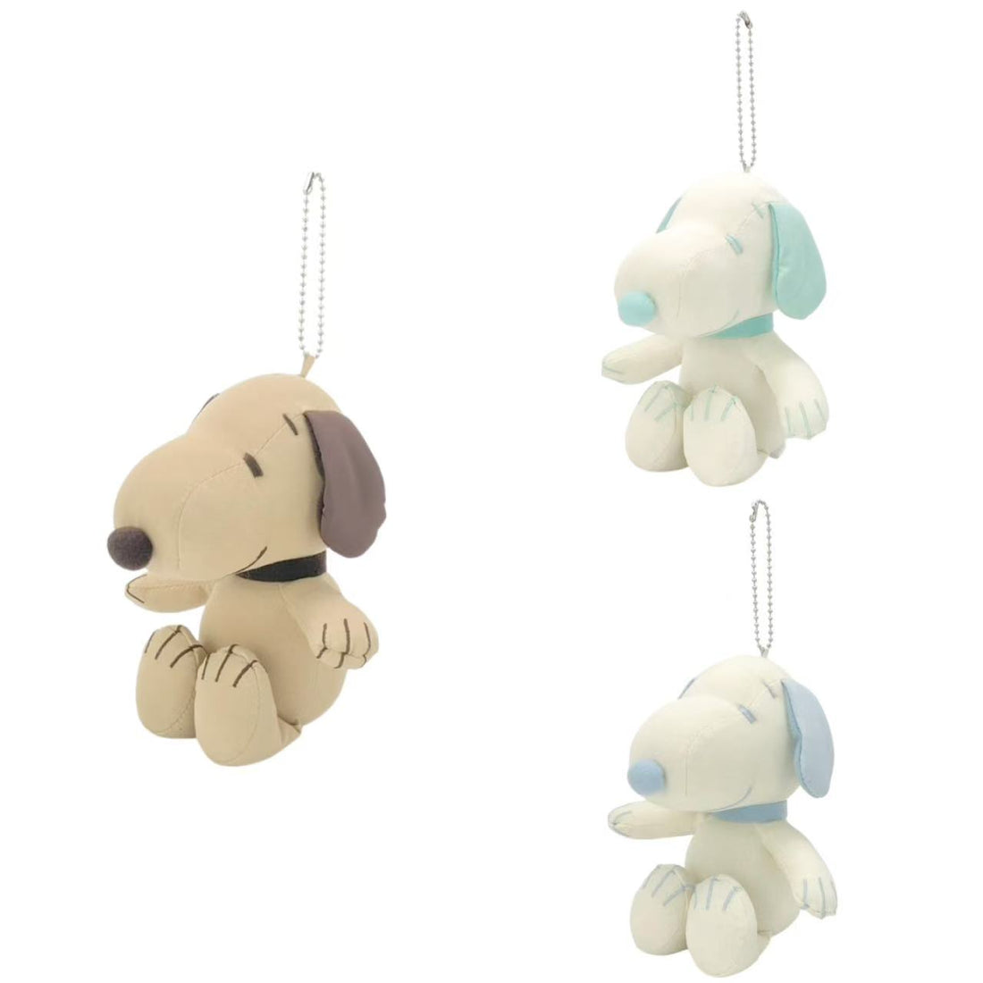 Snoopy｜PEANUTS Cooling Mascot Holder /Plush Keychain ｜H12 x W8 x D9.5cm approx.