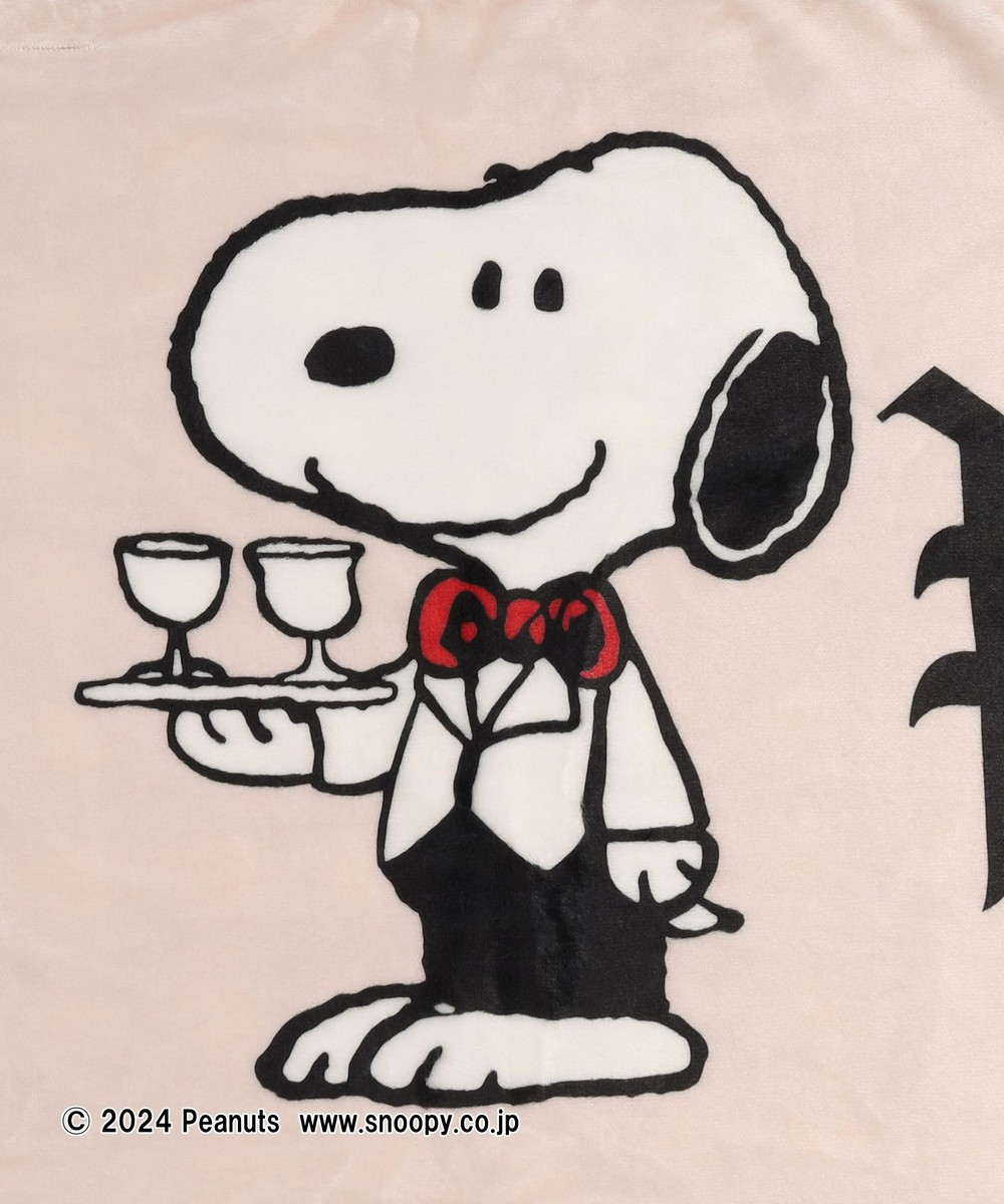 Snoopy史努比｜PEANUTS x Afternoon Tea下午茶联名巴黎铁塔系列双面多用毛毯｜约高 72 厘米/宽 122 厘米