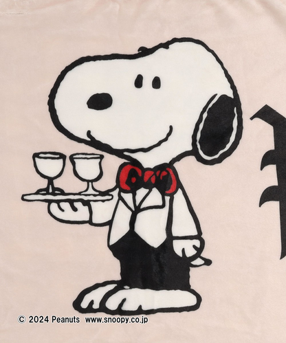 Snoopy史努比｜PEANUTS x Afternoon Tea下午茶联名巴黎铁塔系列双面多用毛毯｜约高 72 厘米/宽 122 厘米