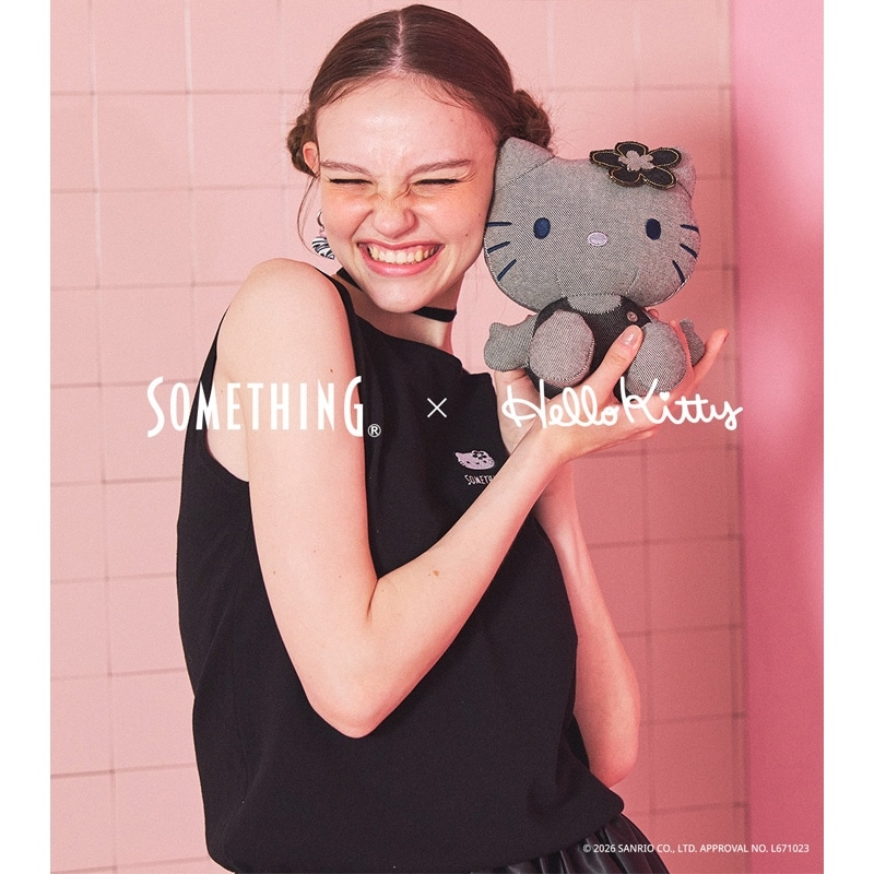 Sanrio｜Hello Kitty Something Collaboration Plush Dolls/Plush Toy｜21cm x 18cm x 13cm approx.