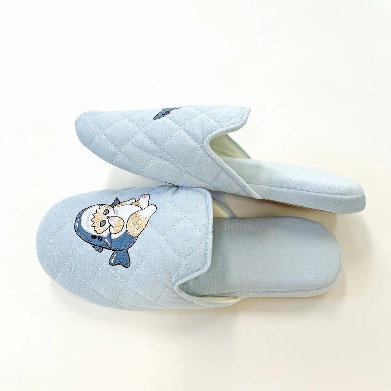 Mofusand｜Room Slippers - Shark Cat Nyan｜Free size (up to 24cm approx. )✔️
