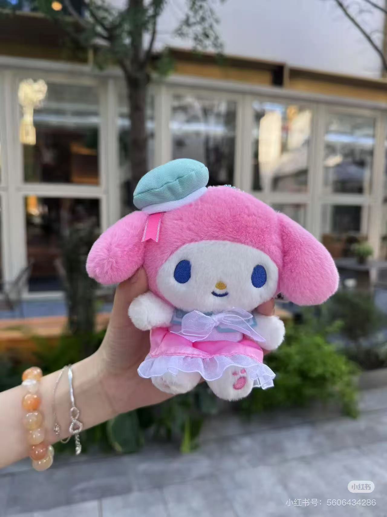 Sanrio｜Sherbet Marine Mascot Holder /Plush Keychain｜12.5×17×8cm approx.