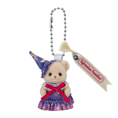 SylvanianFamilies｜Biscuit Bear Baby The Magician Keychain