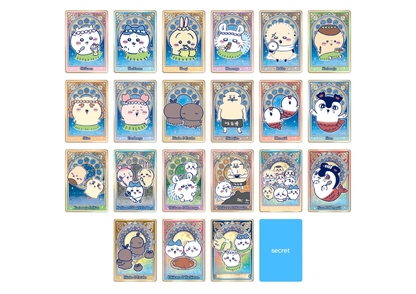 chiikawa｜Movie "Chiikawa" Secret of the Mermaid Island Wafer Card mystery bag/blind box/All 22 types｜1pc