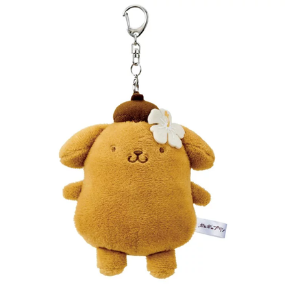 Sanrio｜Sunburn Plush Mirror Keychain｜11.5cm x 9cm x 1.5cm approx.